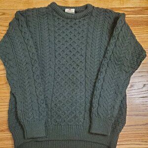 Carraig Donn Irish Cable Knit Sweater